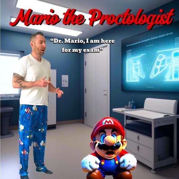 Nintendo Other - Official Super Mario Bros. Pajama Pants - Large